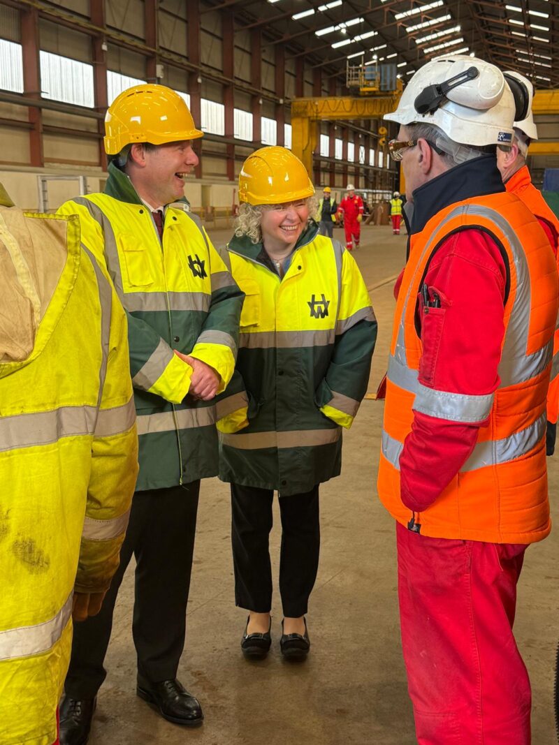 Richard Baker at Methil Yard